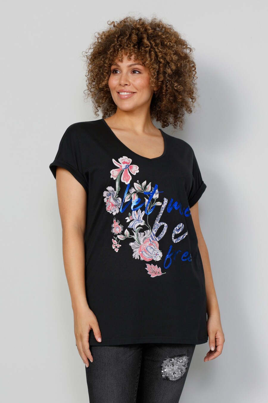 

Футболка MIAMODA Shirt, черный