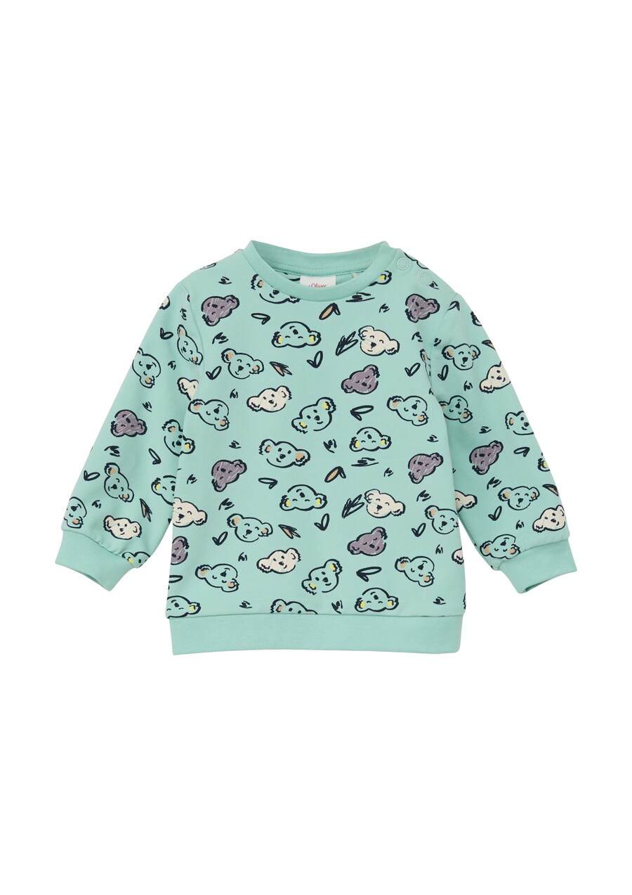 

Худи s.Oliver Sweatshirt, зеленый