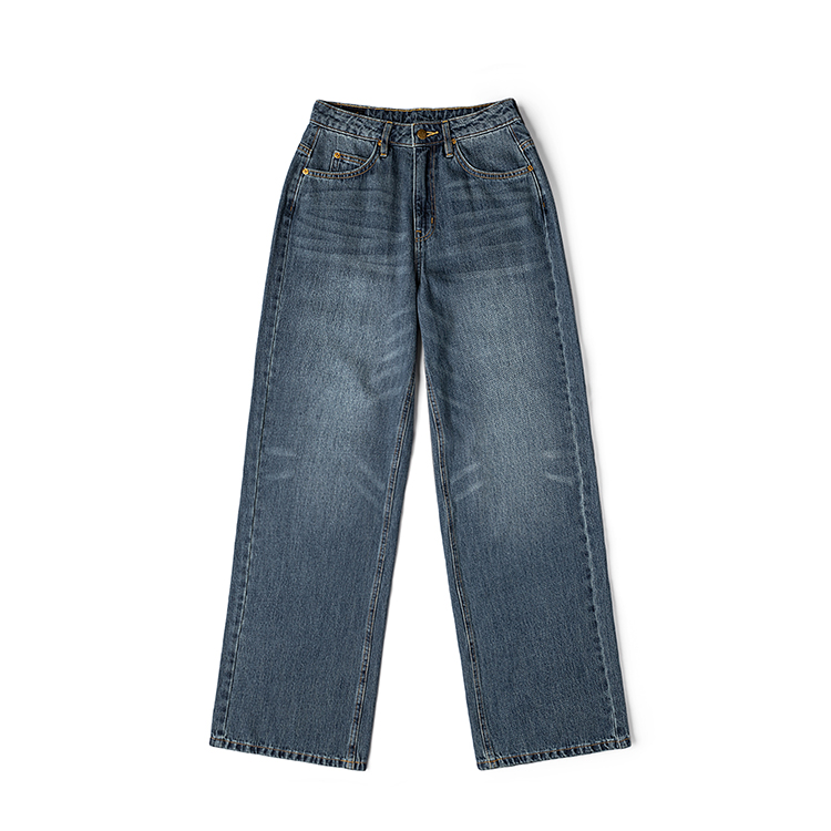 

Lee Джинсы женские среднего синего цвета