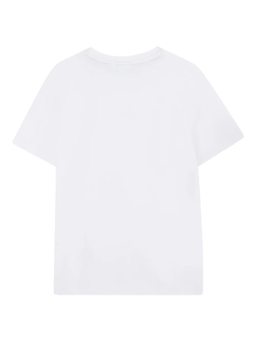 Футболка с короткими рукавами и логотипом BOSS Kidswear, белый — фото 2
