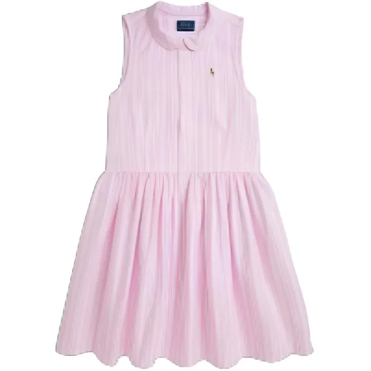 Платье детское Crew Neck Moderate Polo Ralph Lauren, Pink