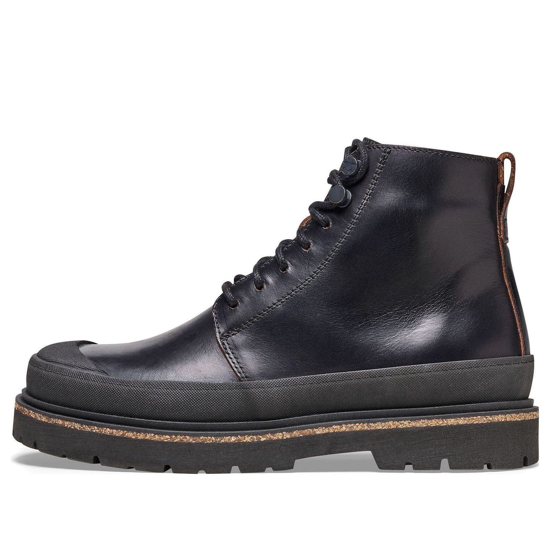 Кроссовки (WMNS) Birkenstock Prescott Women Waxy Leather Narrow Fit 'Black'