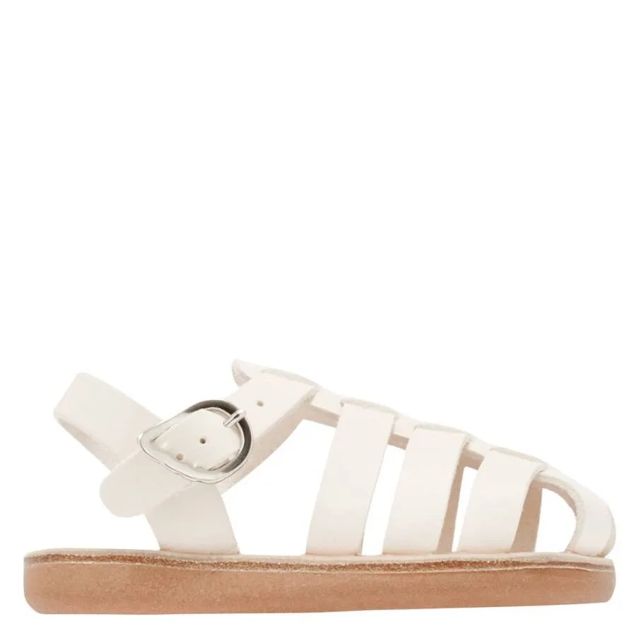 Детские сандалии Ancient Greek Sandals Ektoras из мягкой кожи, белый