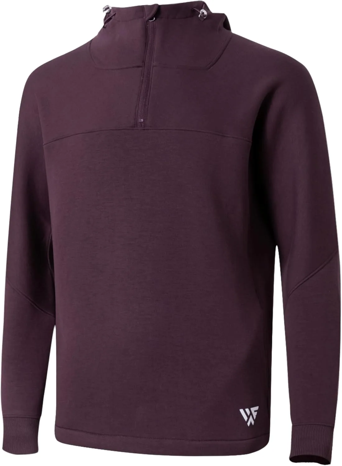 

Мужская худи с четвертью молнии и капюшоном, легкая, комфортная Fino Wear