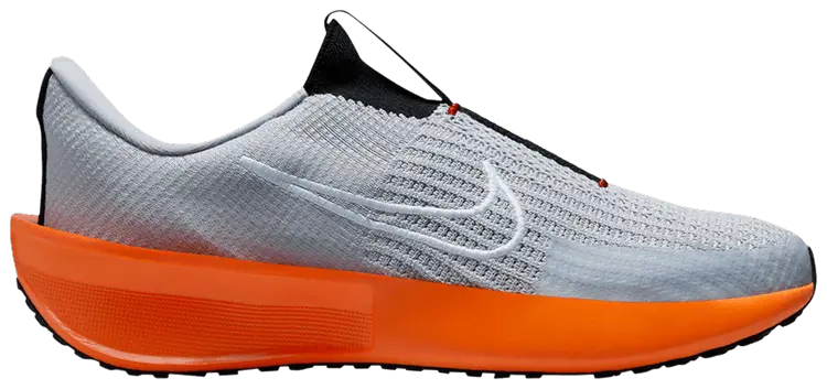 

Кроссовки Nike Interact Run EasyOn 'Wolf Grey Safety Orange', серый