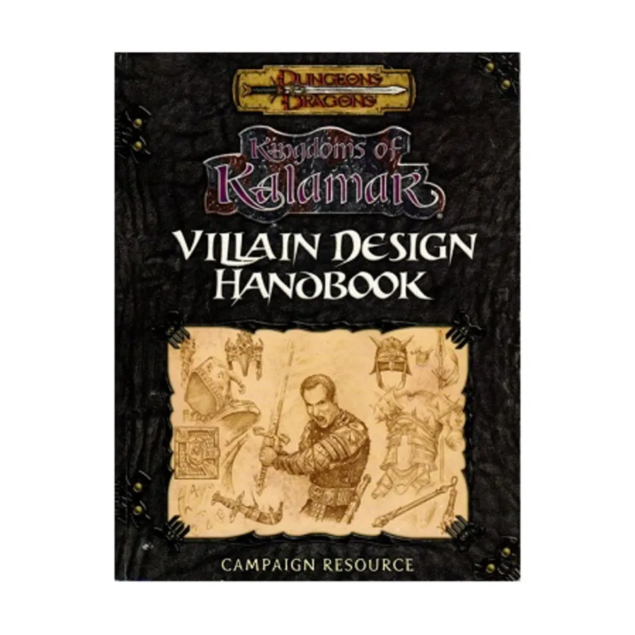 

Villain Design Handbook (v3.5), Kingdoms of Kalamar (Official Dungeons & Dragons d20), мягкая обложка