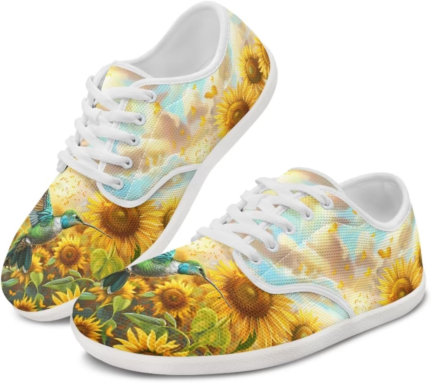 

Женские кроссовки для бега с колибри, повседневные танцевальные туфли, деловые лоферы, балетки, прогулочные кроссовки Ecaestolph, золотой