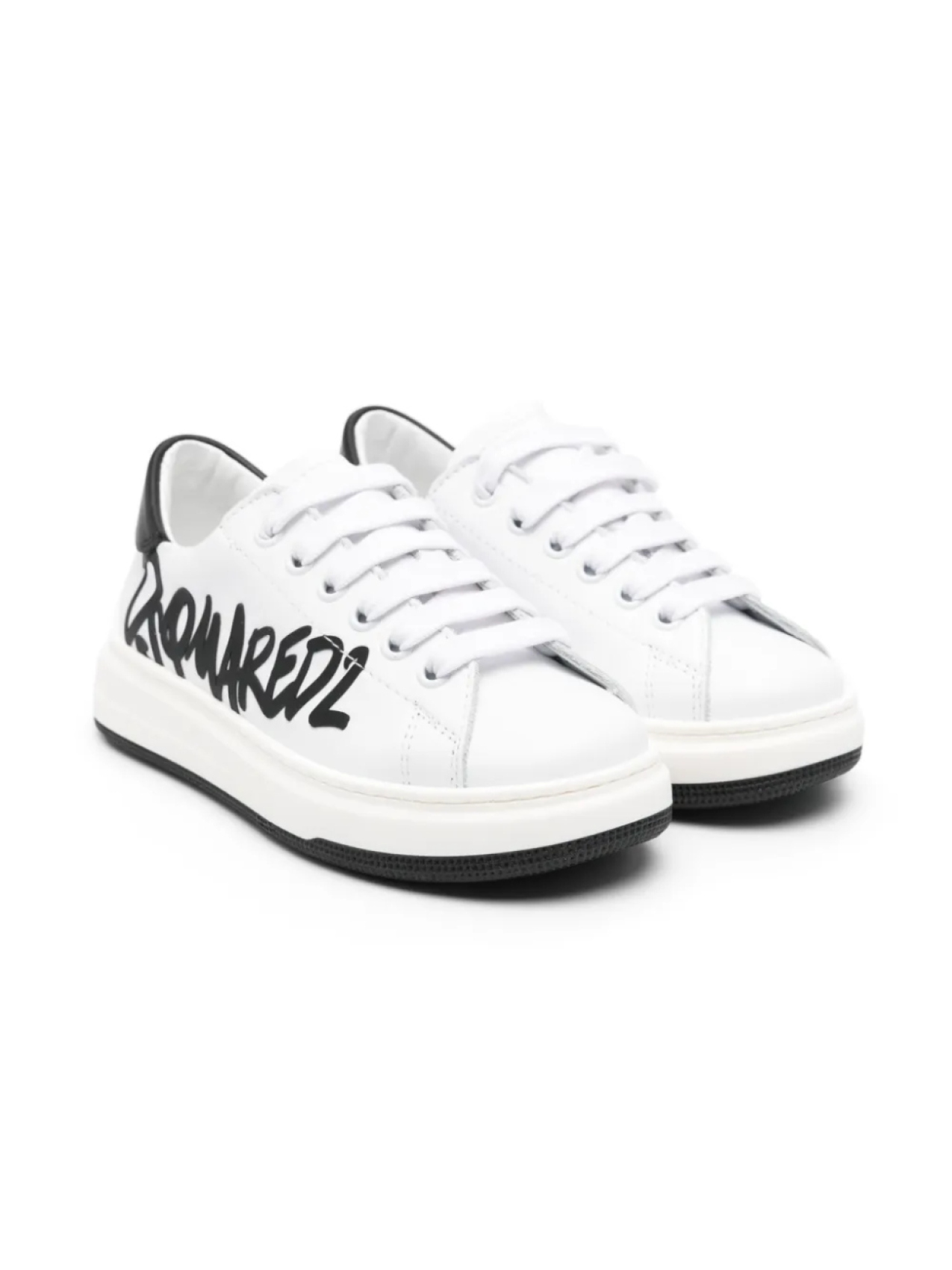 

Кроссовки с тисненым логотипом DSQUARED2 KIDS, белый