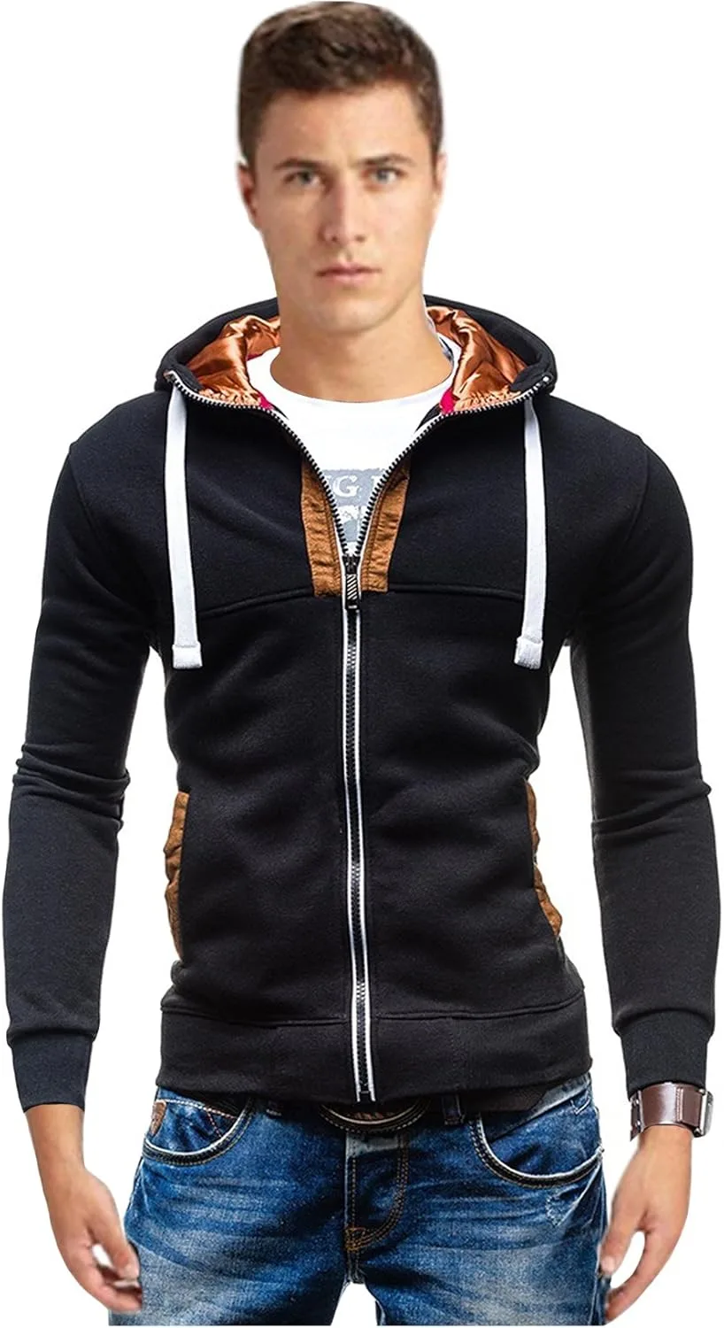 

Мужская худи на молнии slim fit Legou