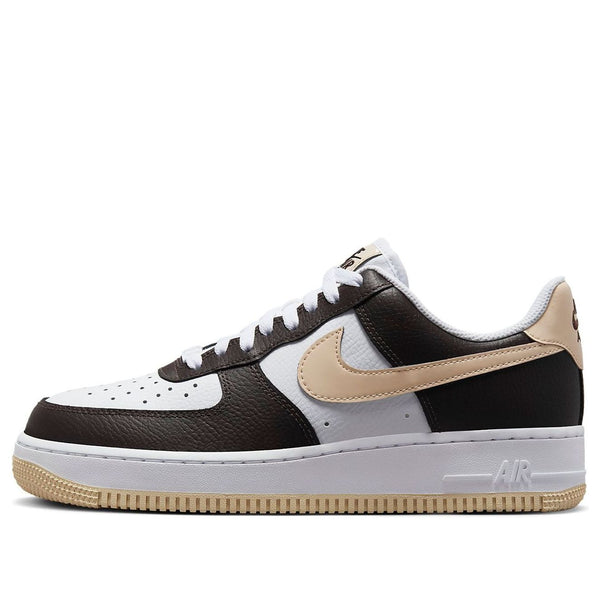 Кроссовки air force 1 low '07 'white velvet brown' Nike, белый