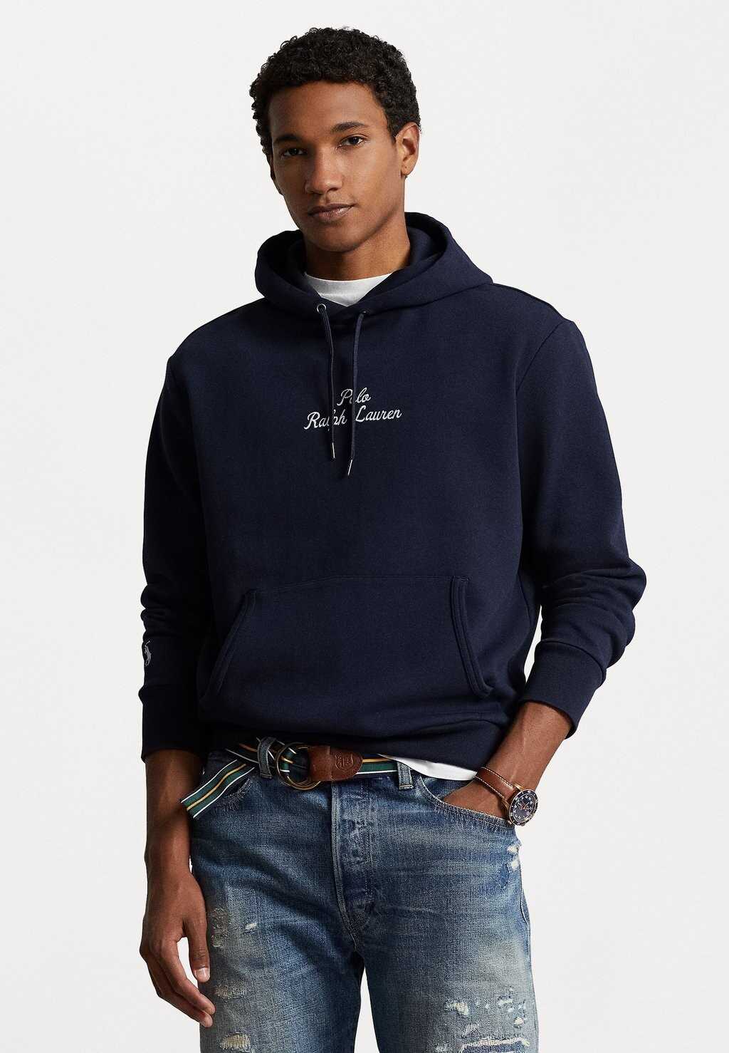 

Толстовка с капюшоном Hood Long Sleeve Polo Ralph Lauren, цвет aviator navy