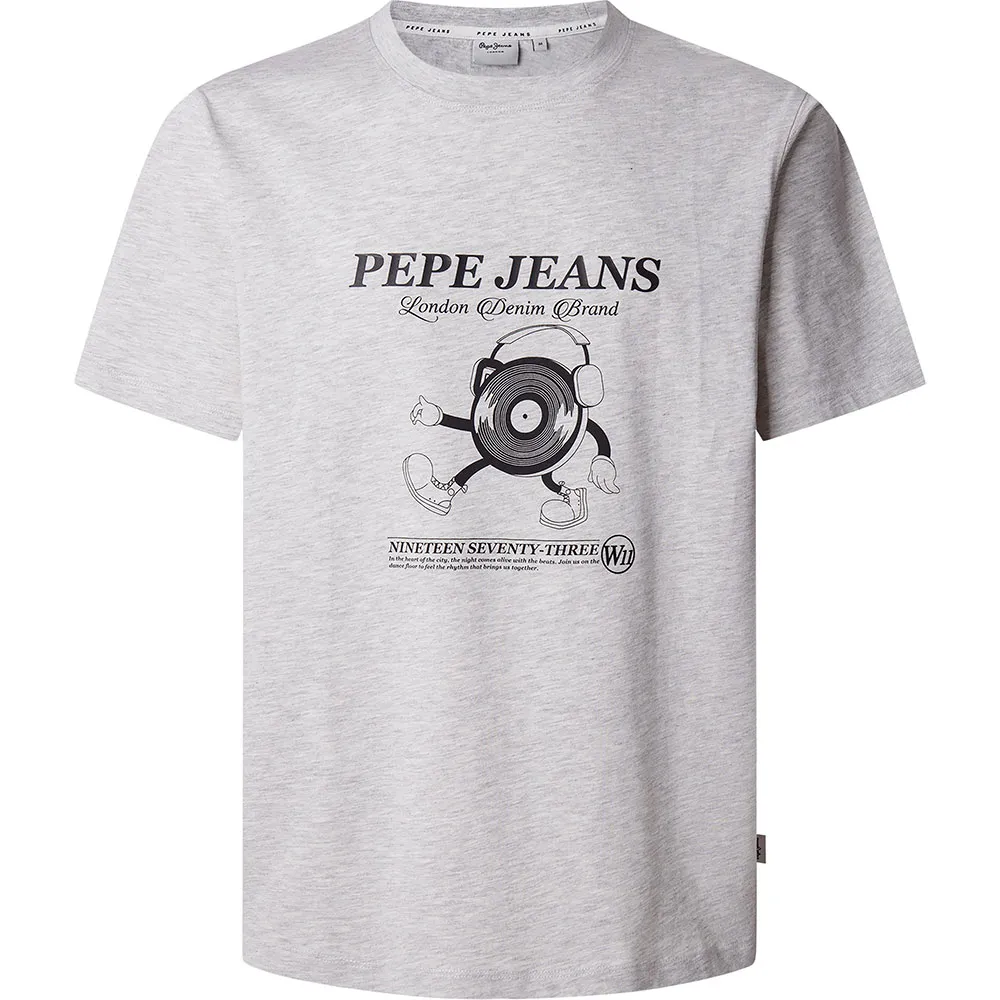 

Футболка с коротким рукавом Pepe Jeans Perkins, серый