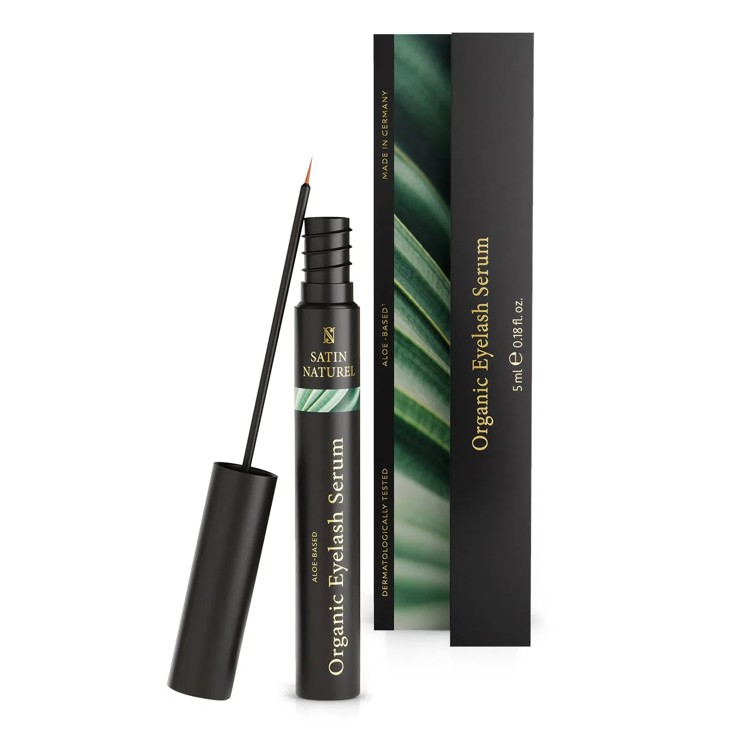 Органическая сыворотка для ресниц Satin Naturel, 5 мл Satin Naturel