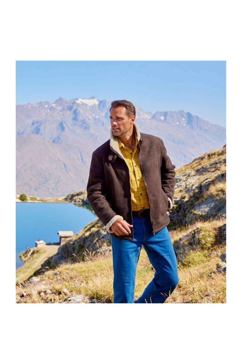 

Куртка из искусственной замши Atlas for Men, коричневый