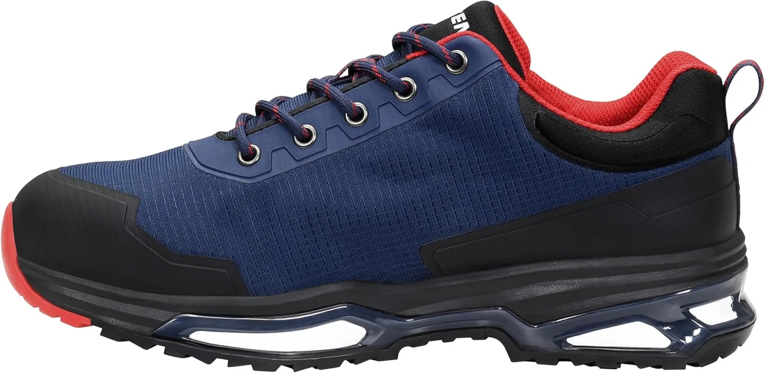 Защитные ботинки ELTEN Bente XXE GTX Blue Low ESD S3, для мужчин и женщин, текстиль, стальной защитный носок, легкие, спортивные — фото 3