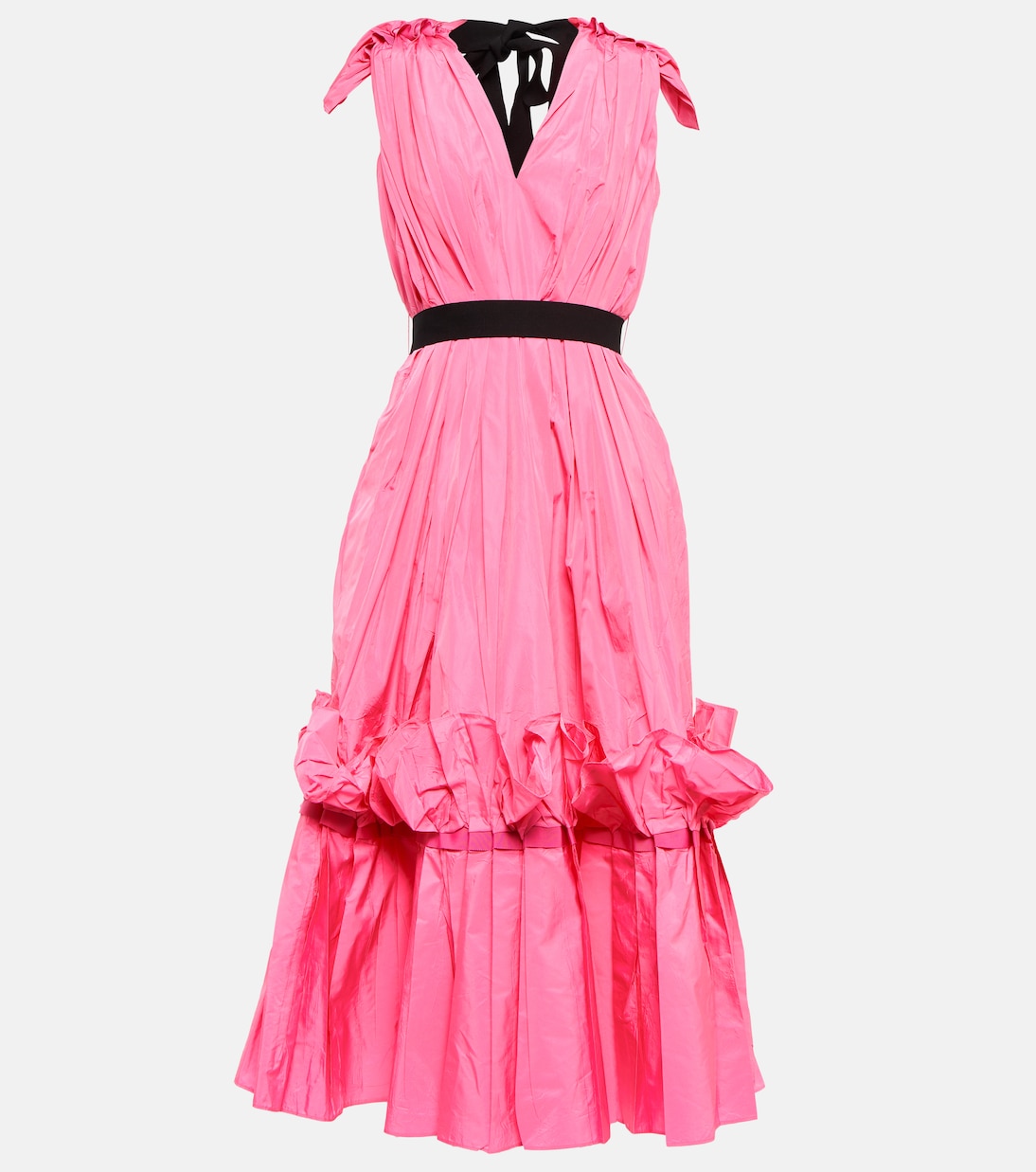 

Платье миди Eniola с оборками Roksanda, Peony