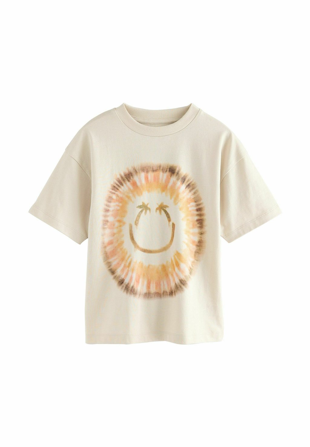 

Футболка с принтом SHORT SLEEVE GRAPHIC STANDARD Next, бежевый