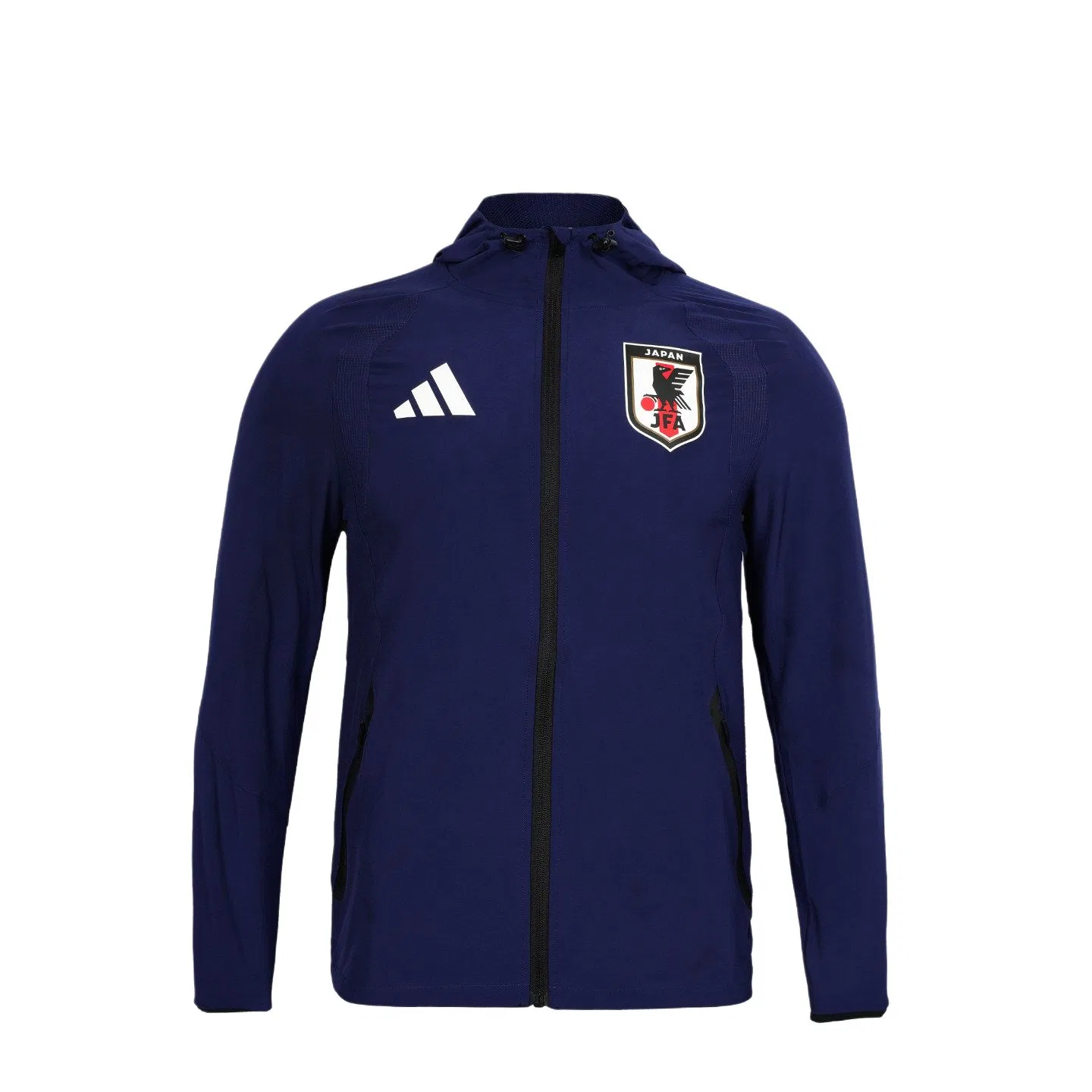 Куртка унисекс синяя с капюшоном Adidas, Blue