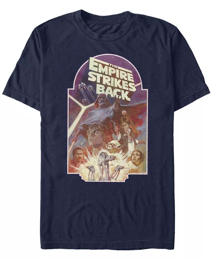 

Мужская футболка с коротким рукавом The Empire Strikes Back Fifth Sun, синий