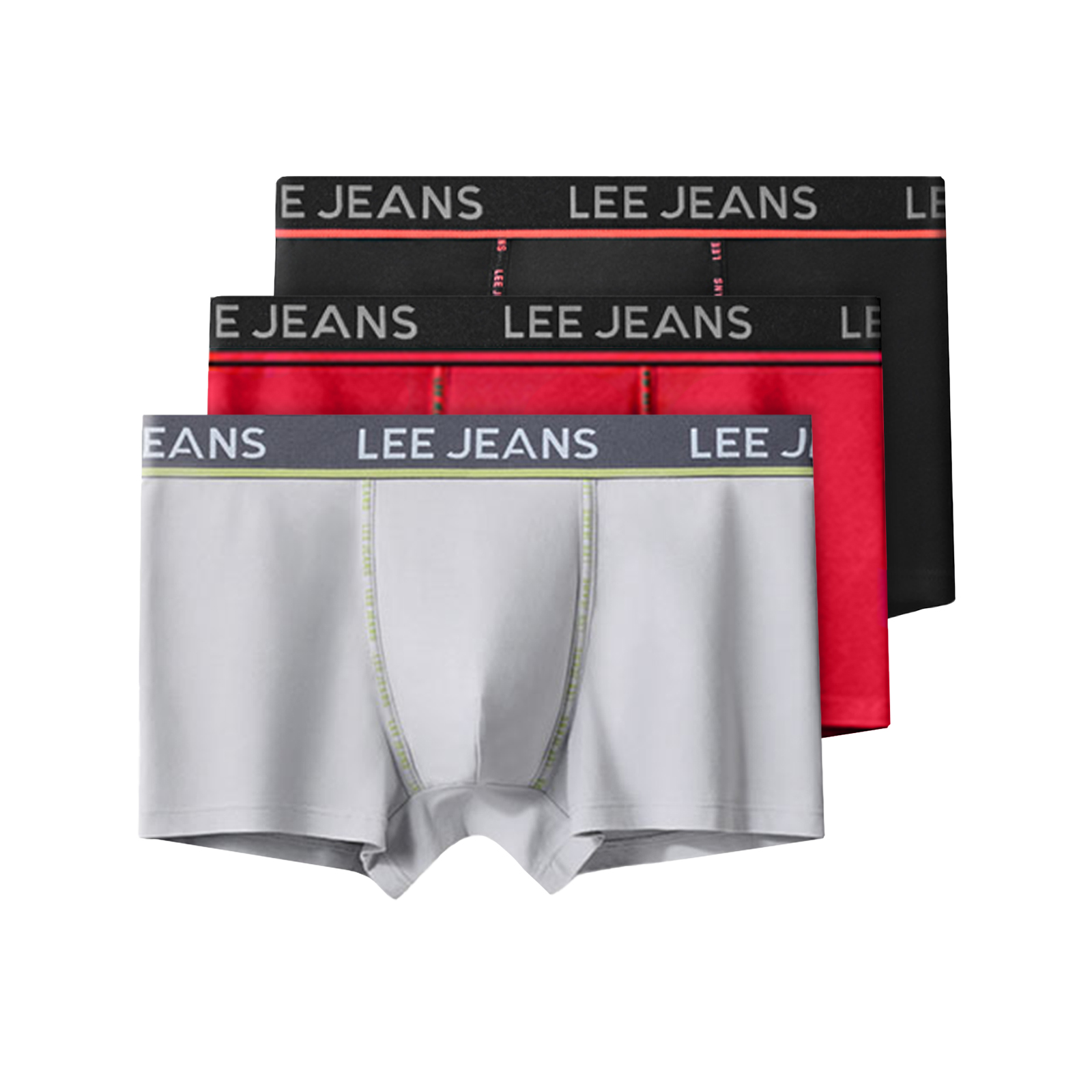 

Prism Color Two трусы мужские 3 шт Lee, серый