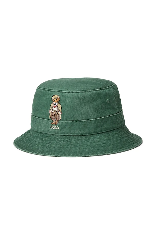 

Хлопковая шляпа Polo Ralph Lauren, зеленый