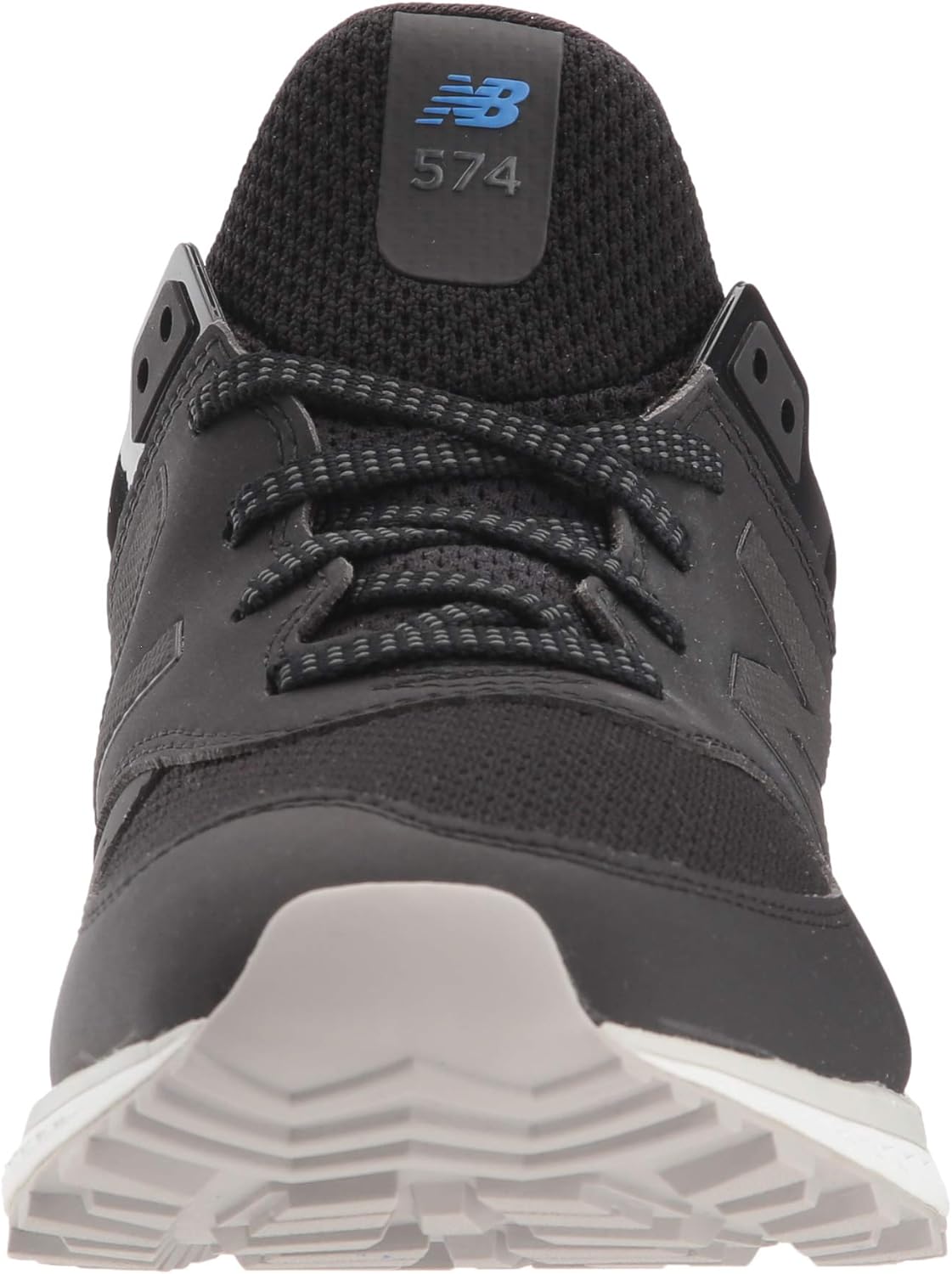 Мужские спортивные кроссовки New Balance Fresh Foam 574 V2, черный/синий — фото 2