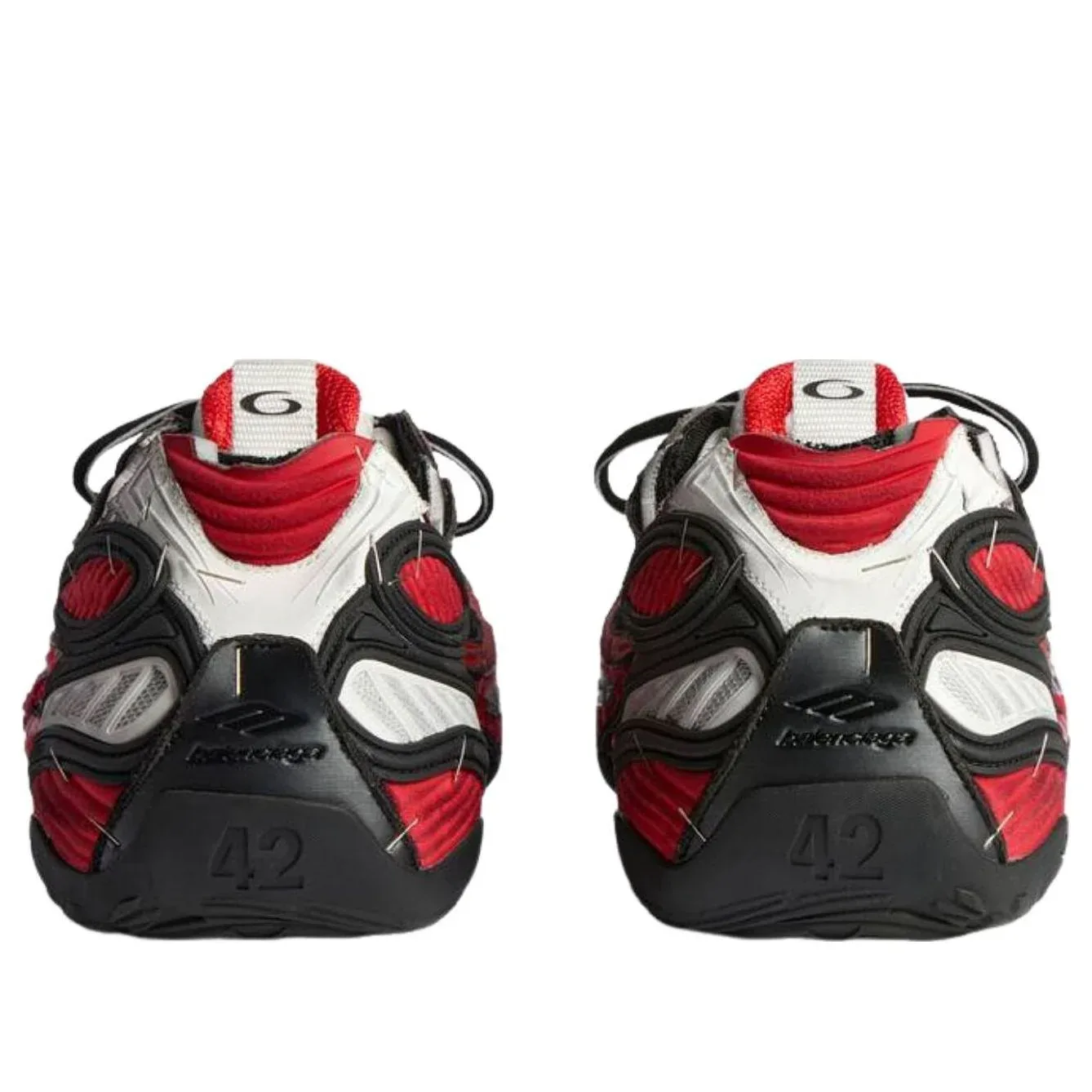 Кроссовки Balenciaga Soleless 'Red Black' — фото 4