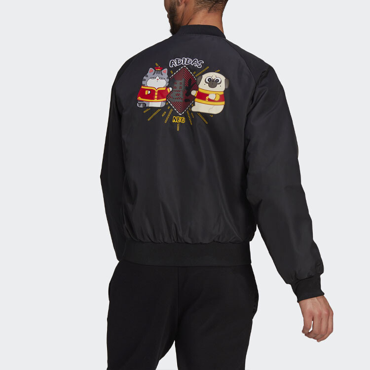 Куртка Adidas Neo x MY King Mansleep, черный — фото 3