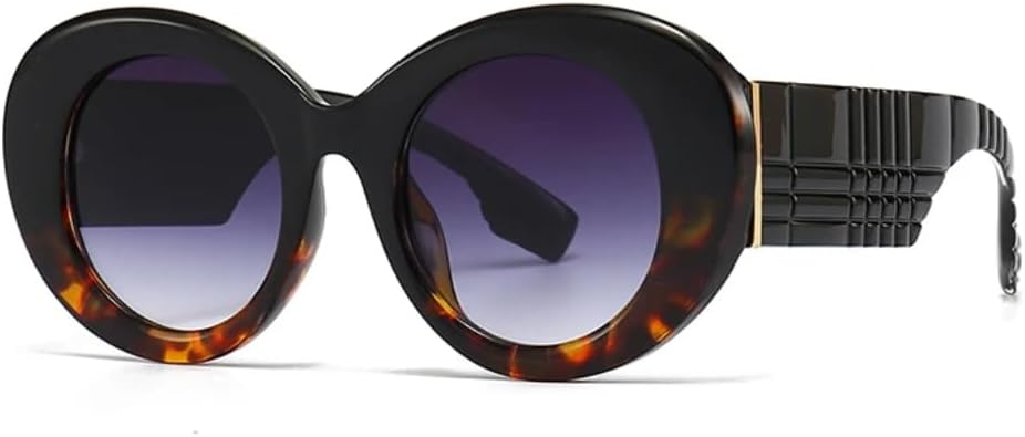 

Солнцезащитные очки с защитой UV400 | Круглая оправа, градиентные линзы | Для женщин и мужчин, для занятий спортом на открытом воздухе и вождения DSVIGF, Gradient Gray