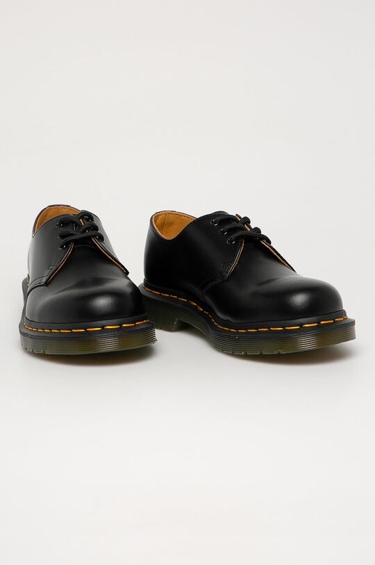 Ботинки мужские Dr. Martens из натуральной кожи, черный — фото 2