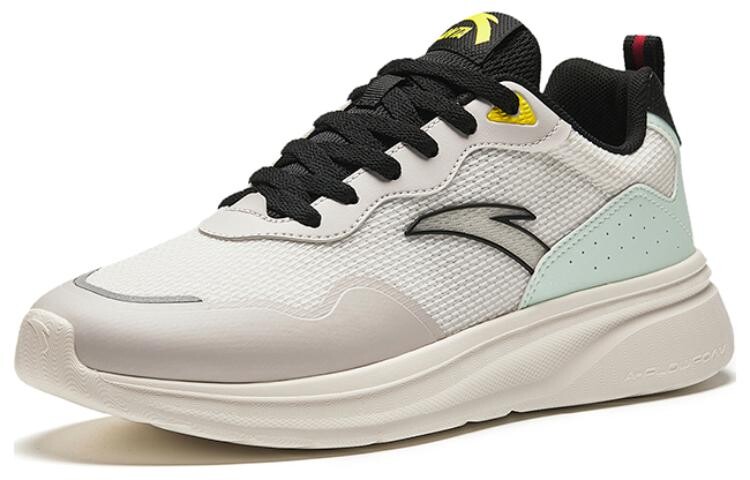 Кроссовки ANTA Chunky Sneakers Men Low-top Ivory White/once Gray/cool Green, слоновая кость/зеленый — фото 2