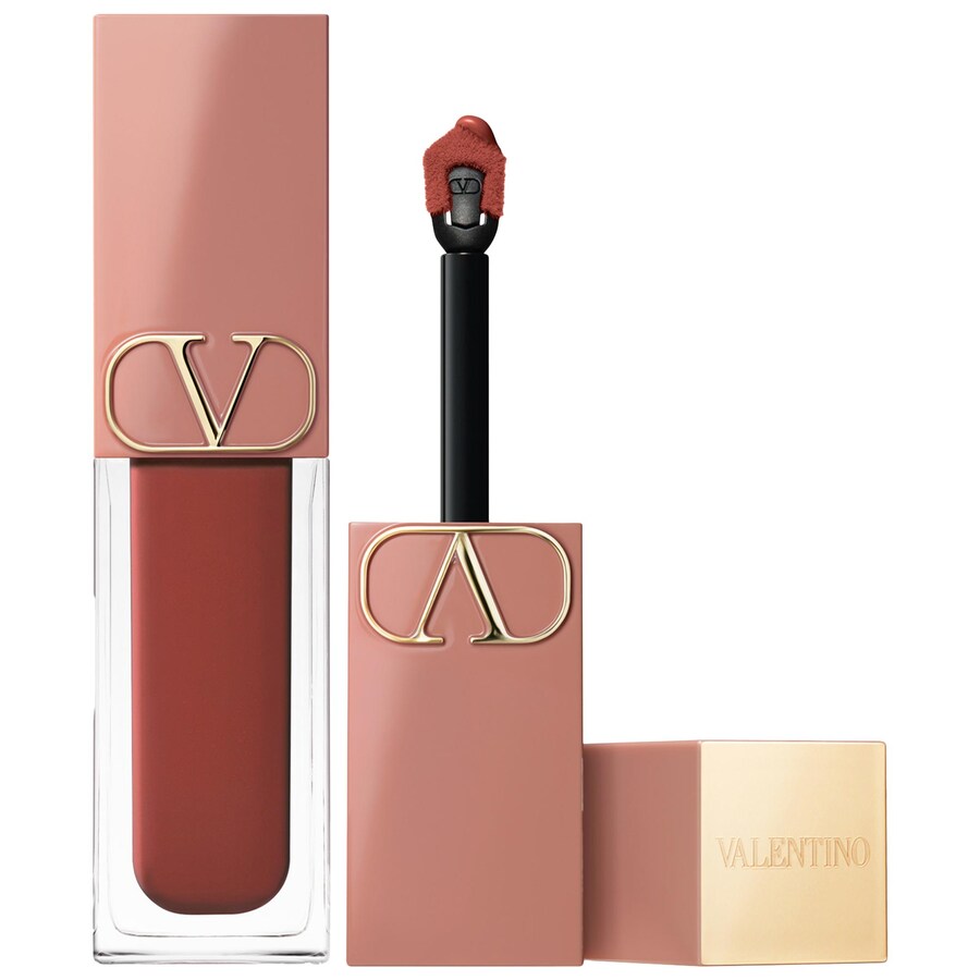 

Жидкая матовая помада и румяна Liquirosso 2 в 1 Valentino, 0.2 oz/6.5 mL, Drop The Nude