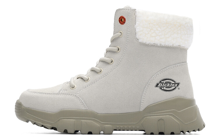 Ботинки женские Dickies с мехом, бежевый