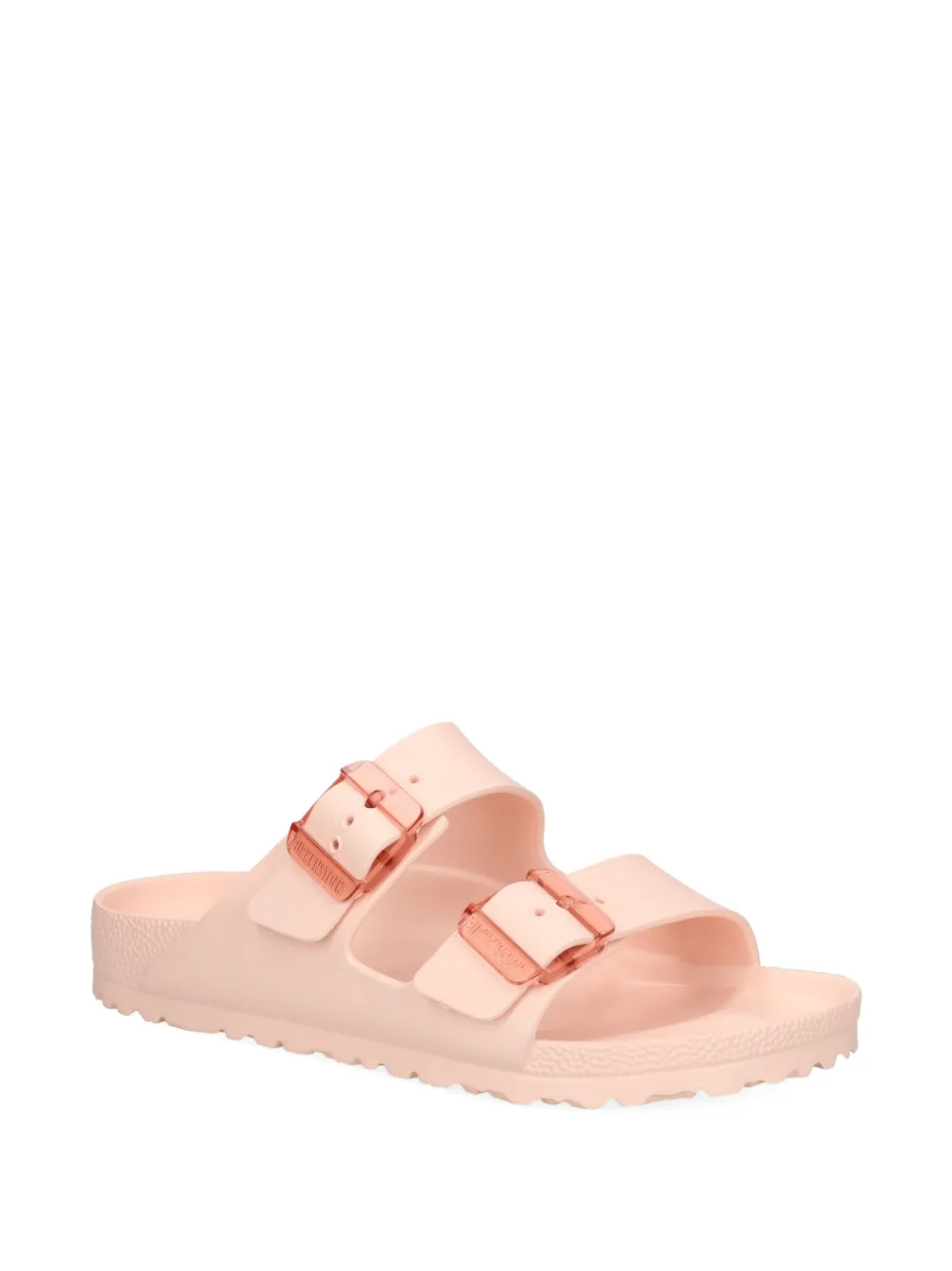 Слайдеры с двойной пряжкой BIRKENSTOCK, розовый — фото 2