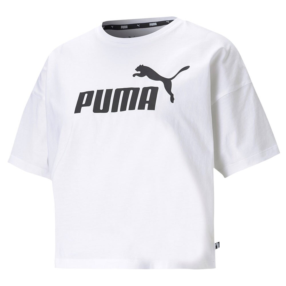 

Футболка с коротким рукавом Puma Essential Crop Logo, белый
