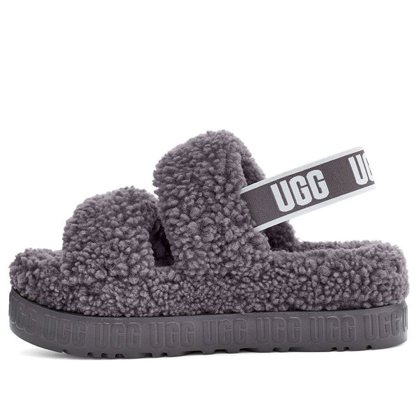 Сандалии oh fluffita сандалии Ugg, серый