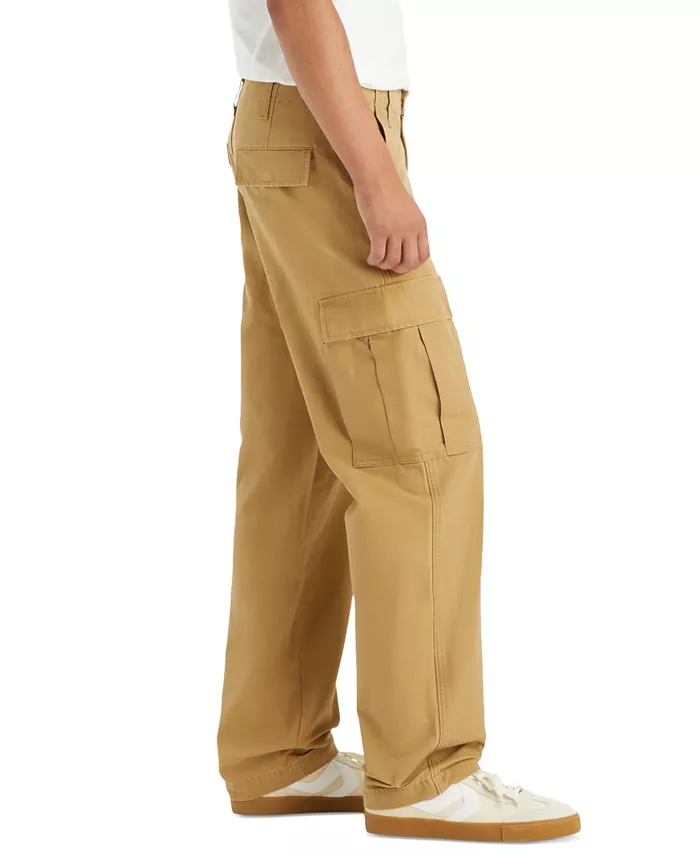 Мужские грузовые брюки XX Relaxed Fit прямого кроя Levi's, коричневый/бежевый — фото 3