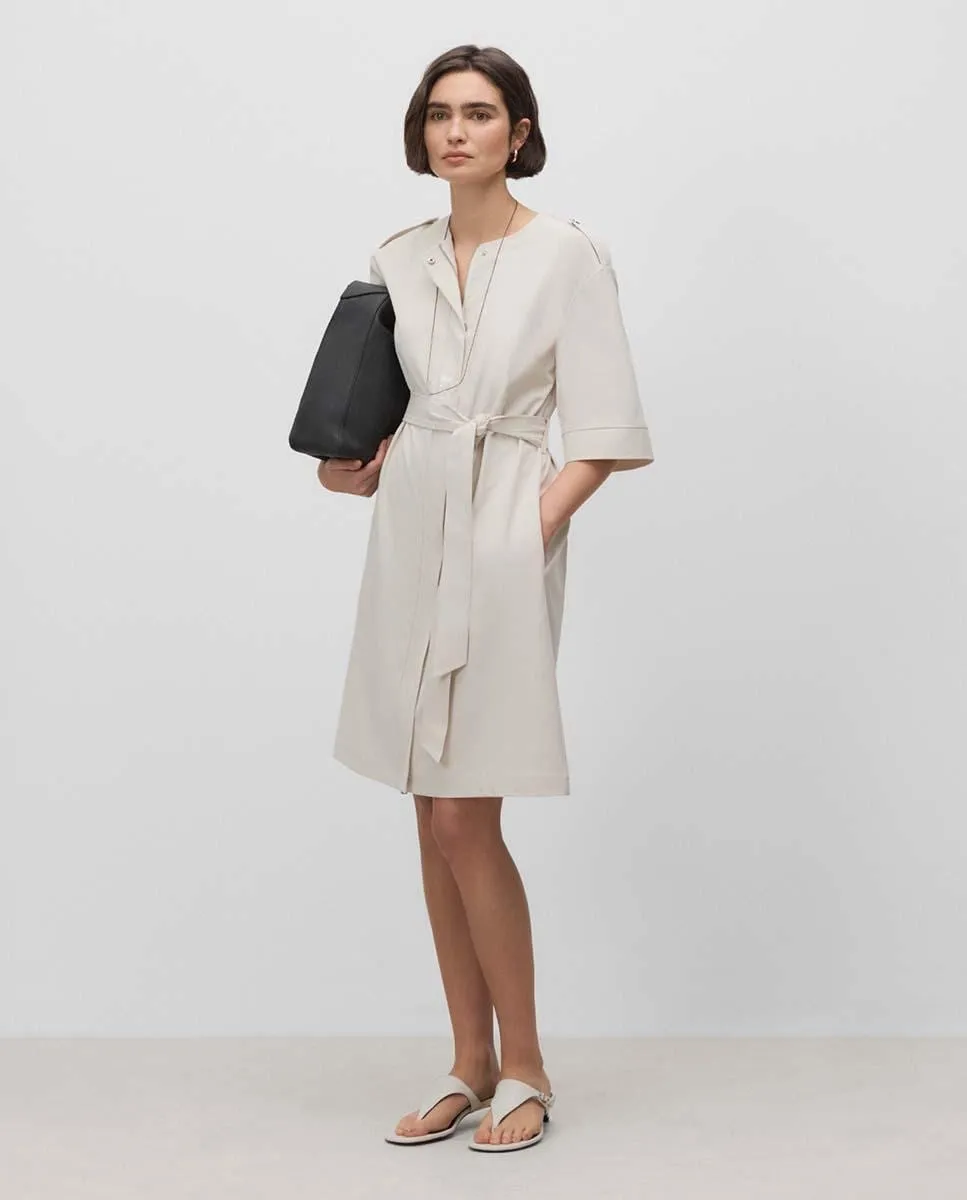 

Техническое короткое платье Simorra, пастельно-розовый