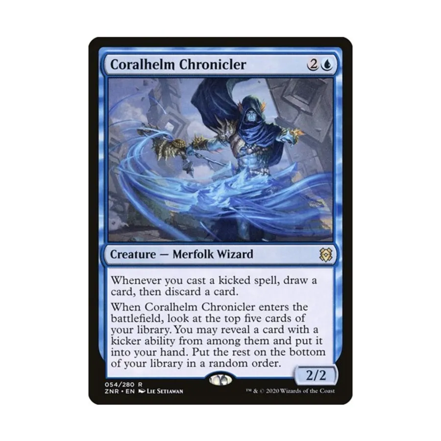 

CCG Летописец Кораллового Шлема (клавиша R), MTG - Zendikar Rising