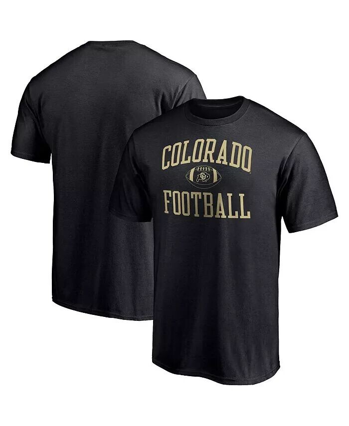 

Мужская черная футболка команды первого спринта Colorado Buffaloes Fanatics, черный