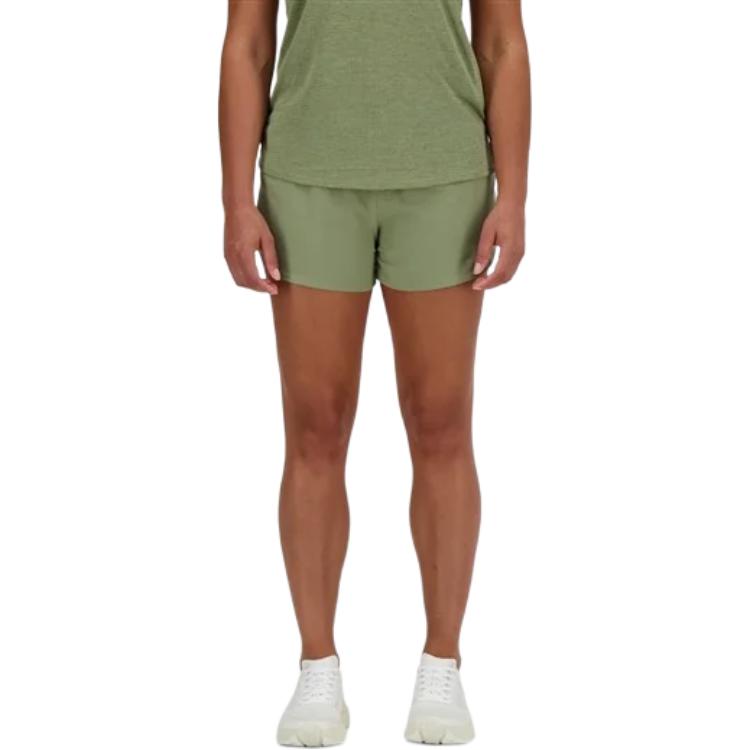 

New Balance Женские спортивные шорты NB RC Short 3' Green