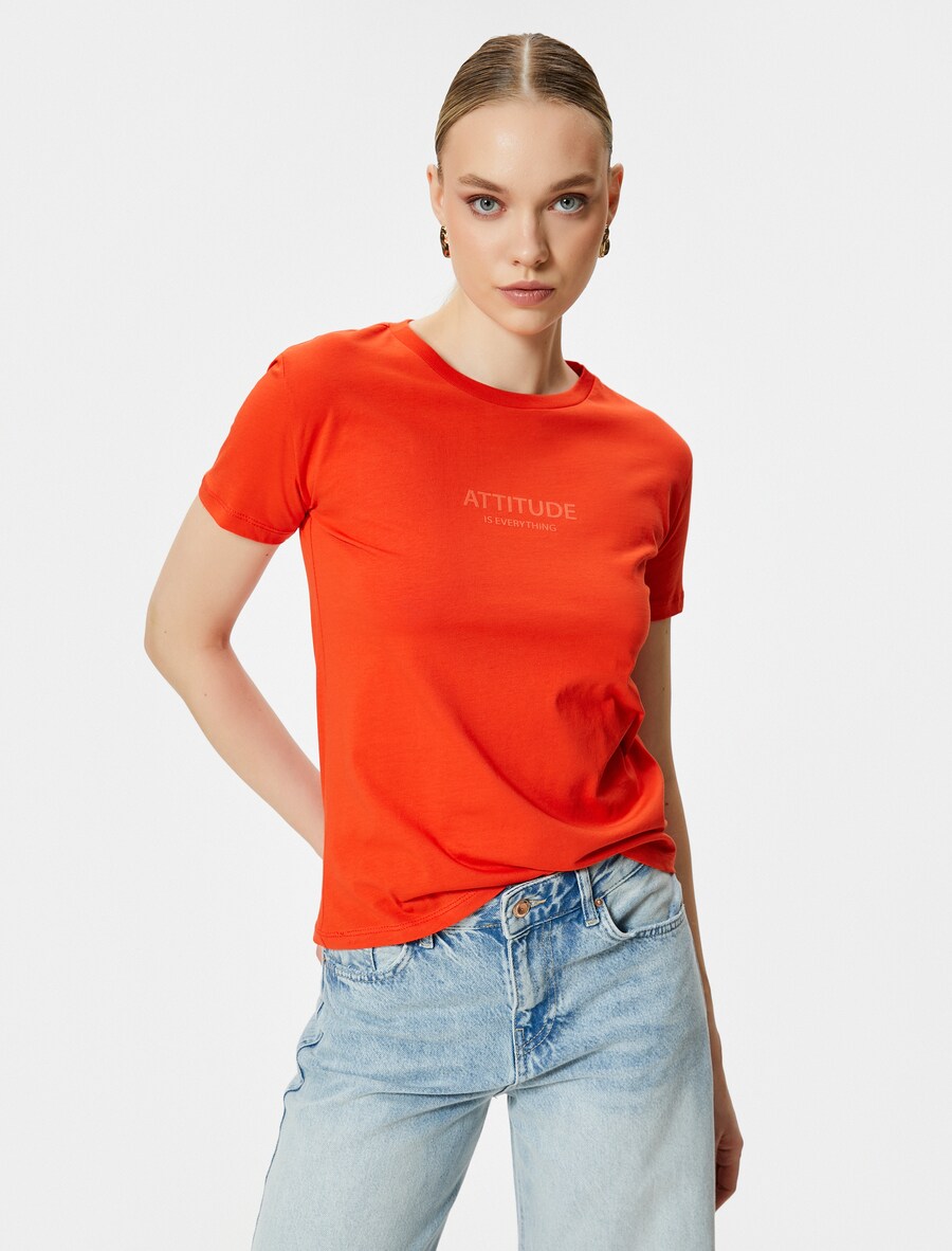 

Рубашка Koton, цвет Orange red