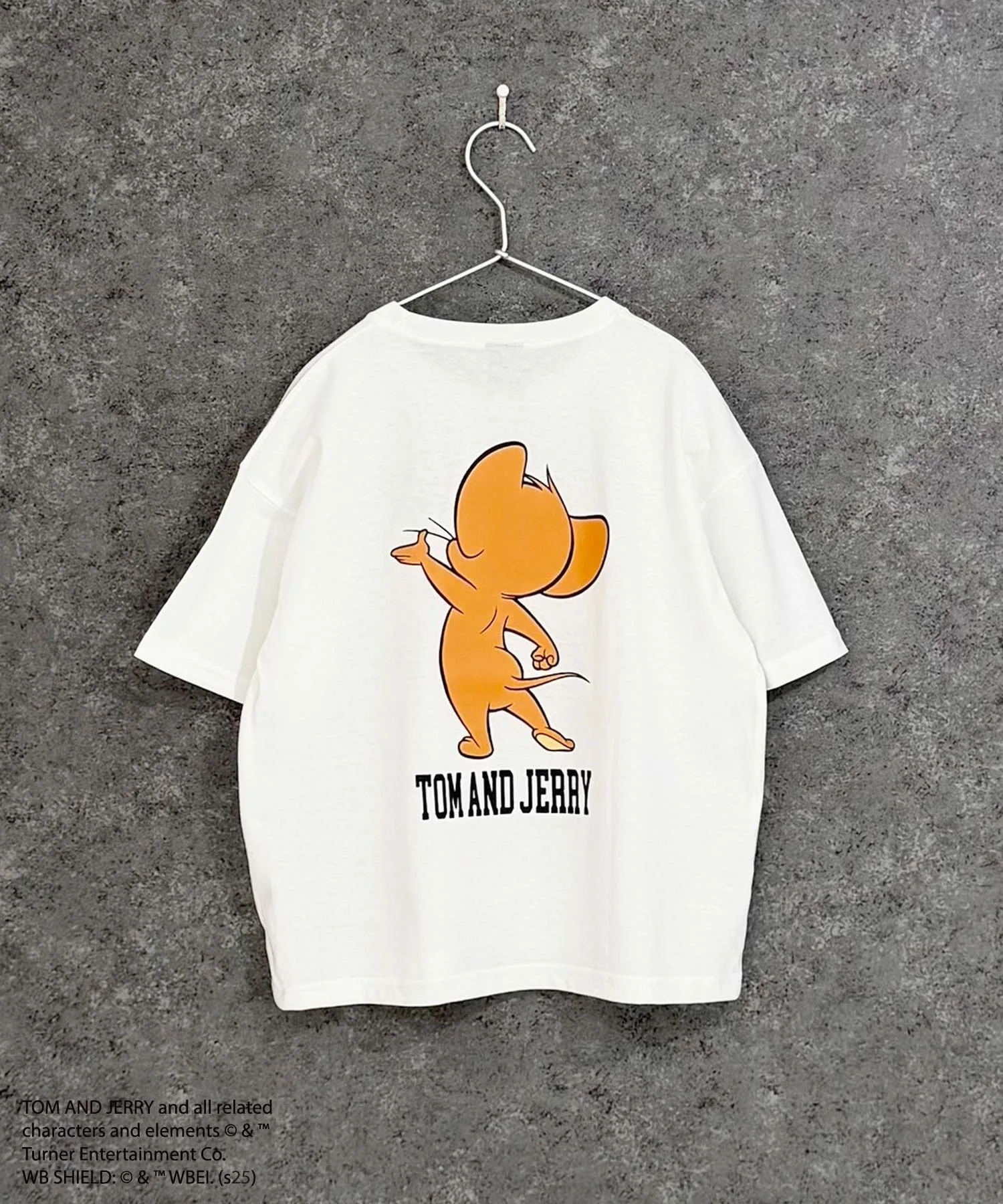 Детская футболка TOM&JERRY с принтом зелёного цвета — фото 3