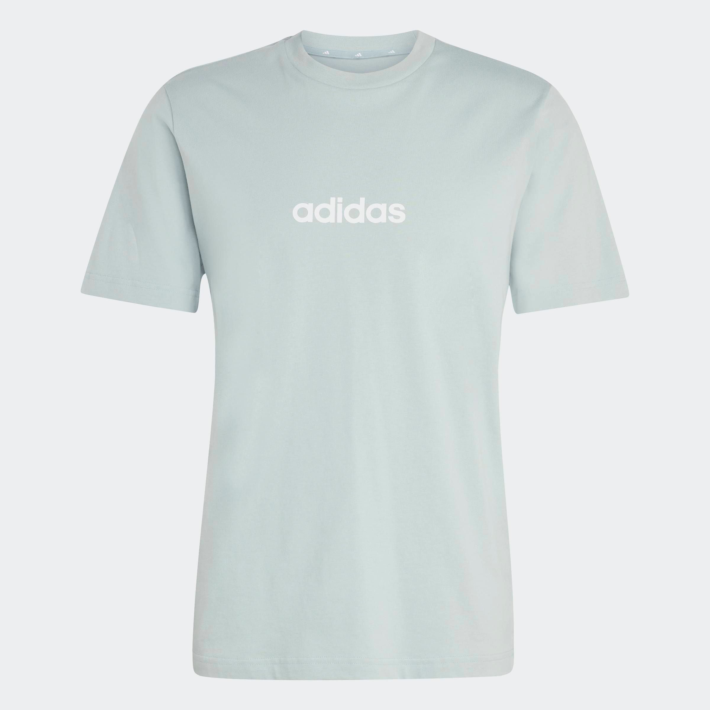 

Adidas Sportswear Футболка Performance 'Essentials' в пастельно-голубом цвете