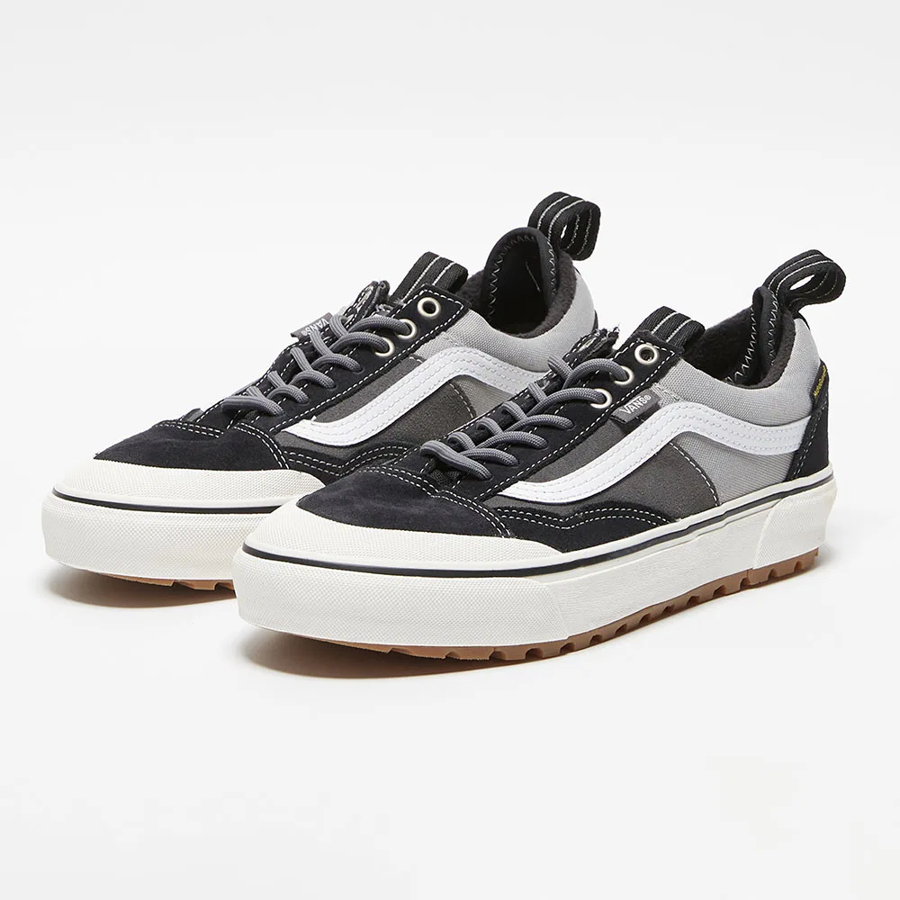Мужские низкие водонепроницаемые кеды Old Skool MTE чёрно-оловянные от Vans — фото 2