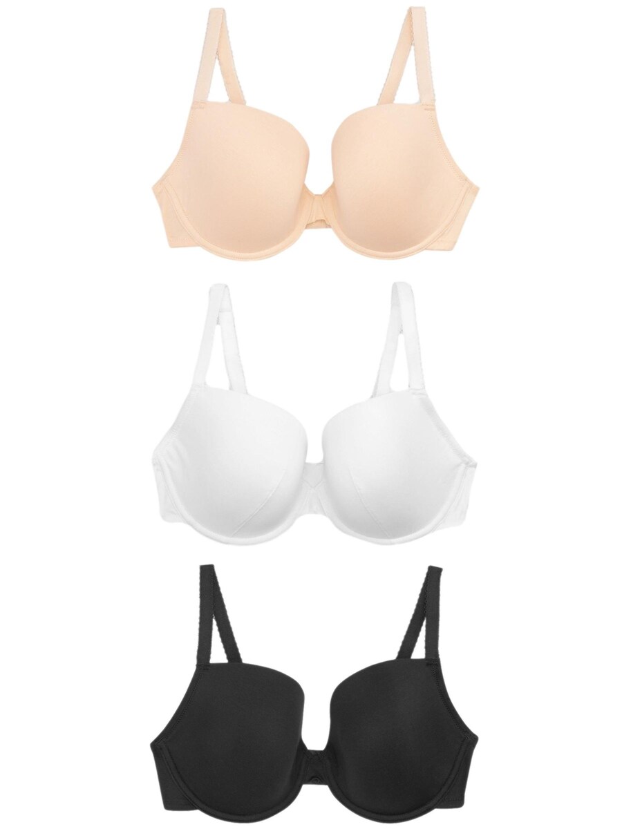 

Бюстгальтер на косточках Next T-shirt Bra, цвет beige/black/white