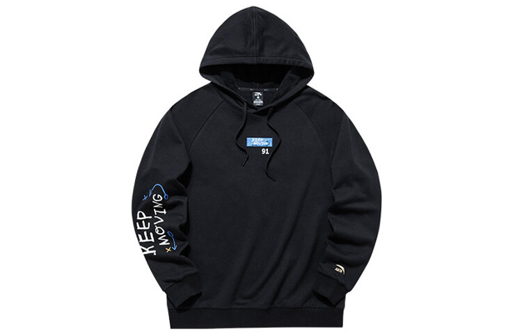 

Life Collection Толстовка унисекс черная Anta, черный