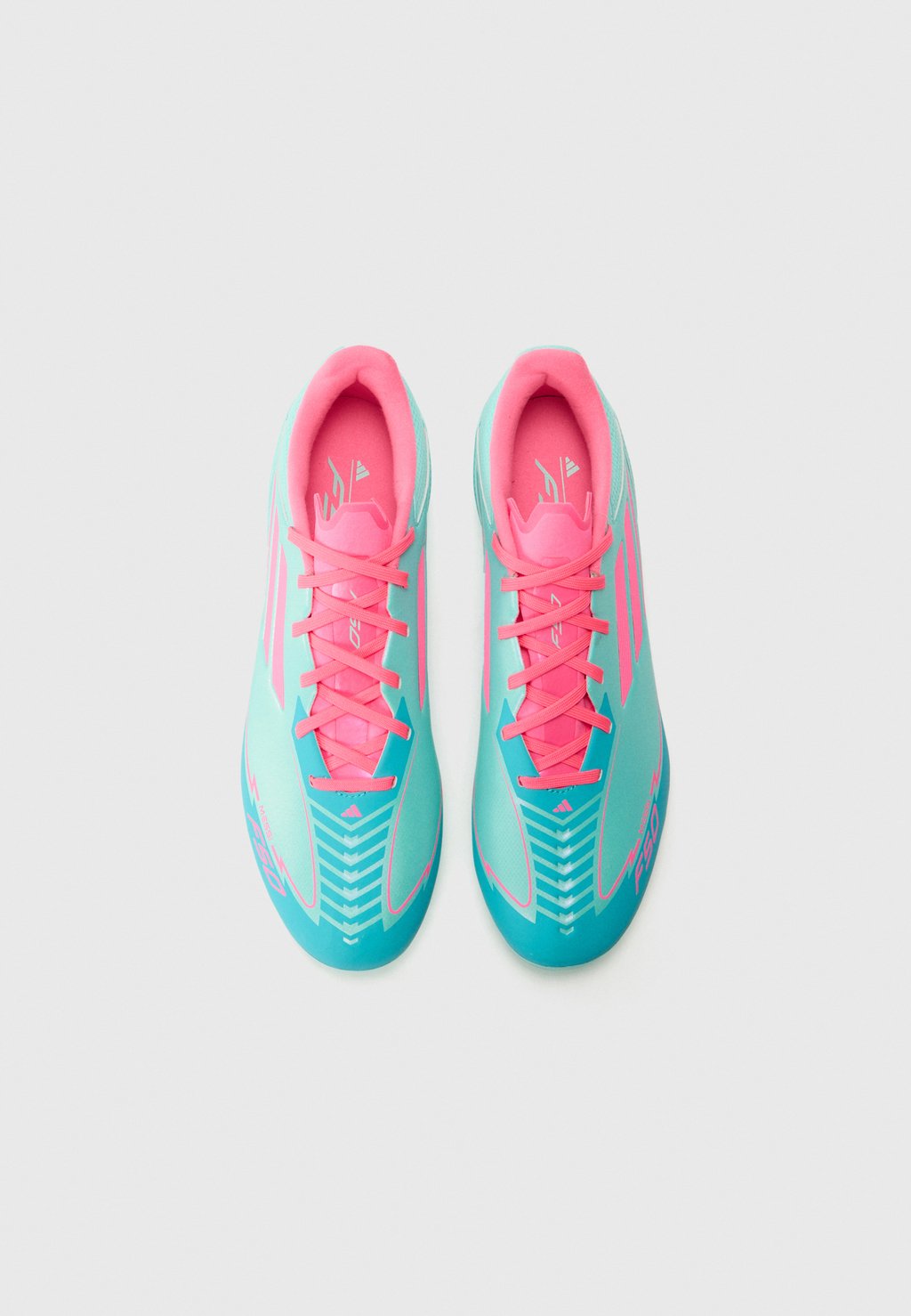 Футбольные бутсы MESSI F50 LEAGUE Adidas Performance, светло-голубой — фото 4