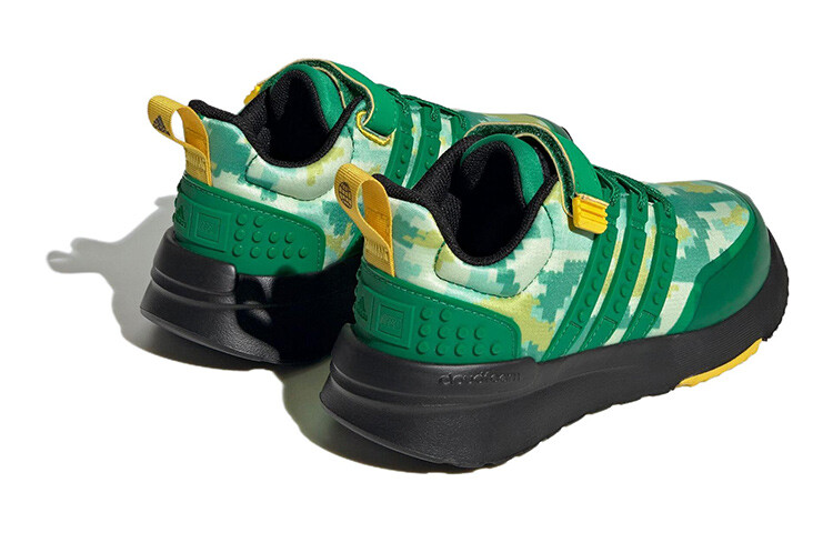 Кроссовки Adidas Racer TR21 And Top Strap LEGO Green Core Black GS — фото 4
