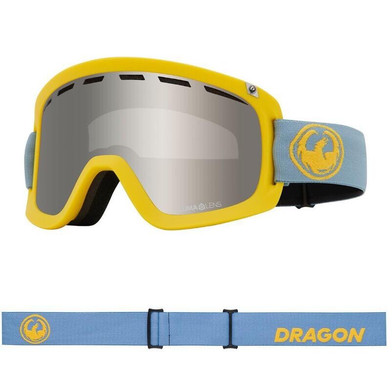 

Лыжные очки Dragon, цвет blau/silber/orange